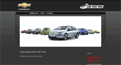 Desktop Screenshot of chevrolet.carforyou.cz